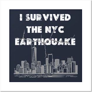 I Survived The Nyc Earthquake 2024 Posters and Art